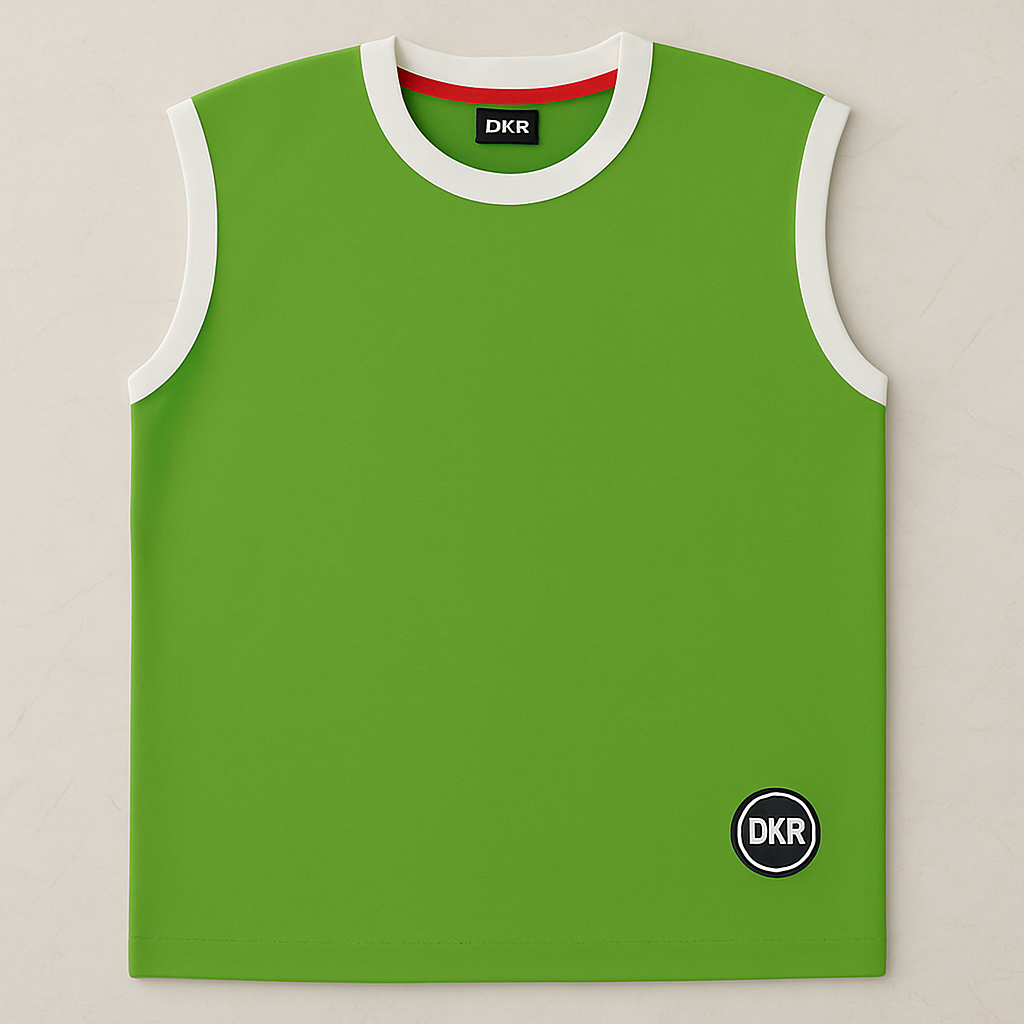Sleeveless Cotton T-Shirt – 100% Cotton