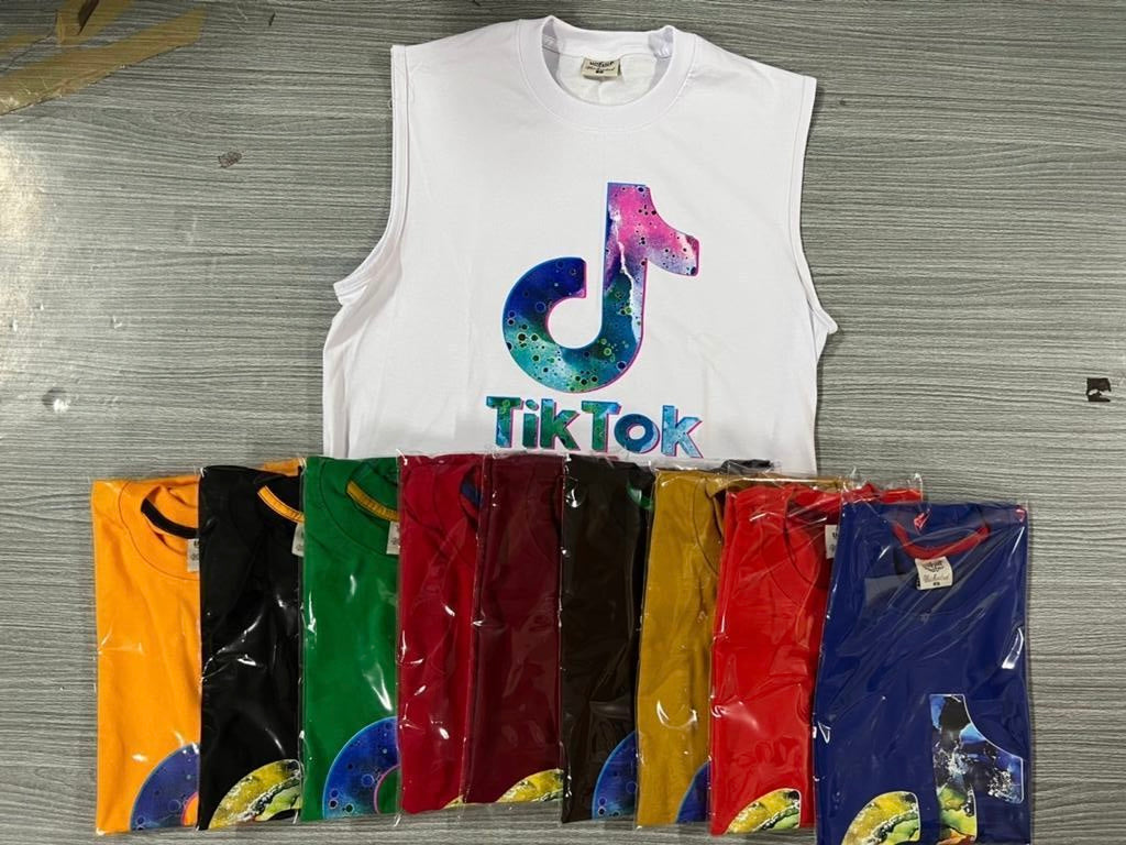 Men’s Sleeveless Printed T-Shirt – Versatile Casual Wear in Multiple Colors