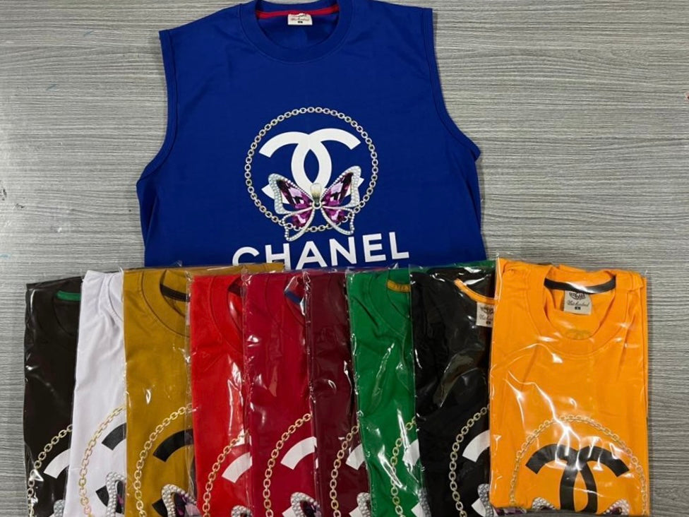 Men’s Sleeveless Printed T-Shirt – Versatile Casual Wear in Multiple Colors