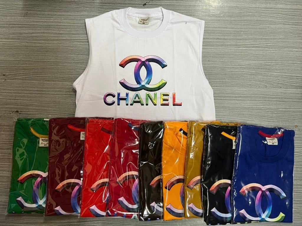 Men’s Sleeveless Printed T-Shirt – Versatile Casual Wear in Multiple Colors